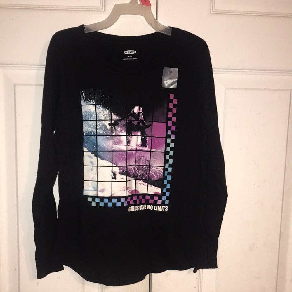 NWT Girls' Old Navy “No Limits” Tee